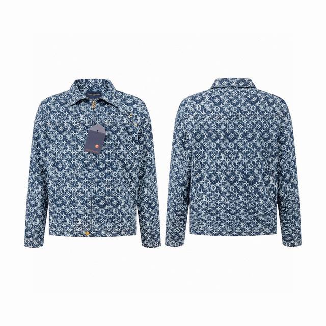 Louis Vuitton Lv Early Autumn Series Gong Jun Same Style Denim Jacket This denim