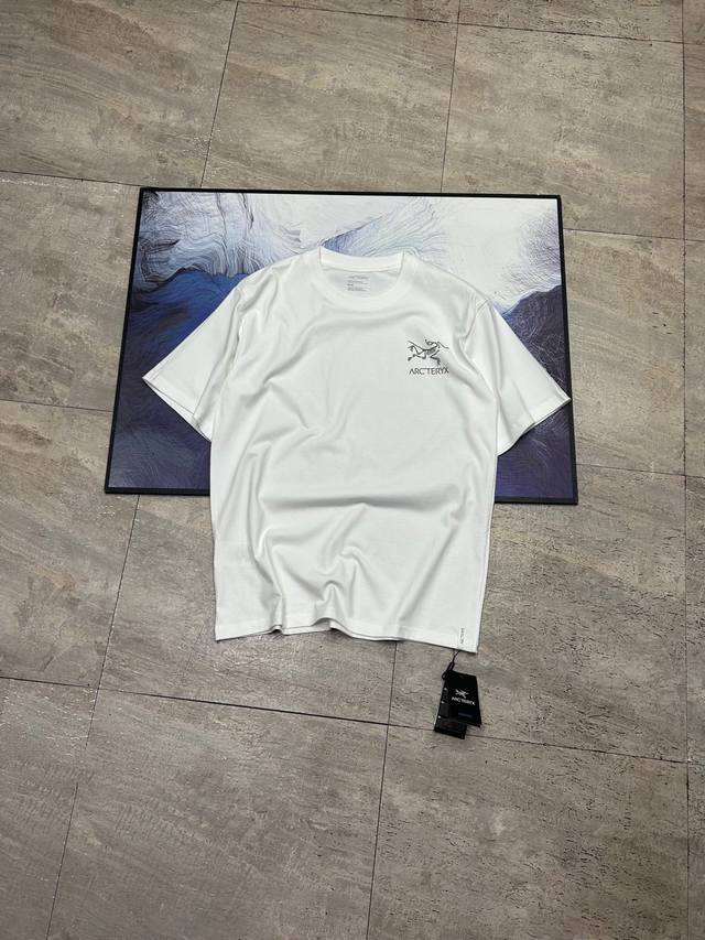 Size S to 3Xl Arcteryx 25Ss Kaleidoscope Logo Couple Short-sleeved T-shirt, the