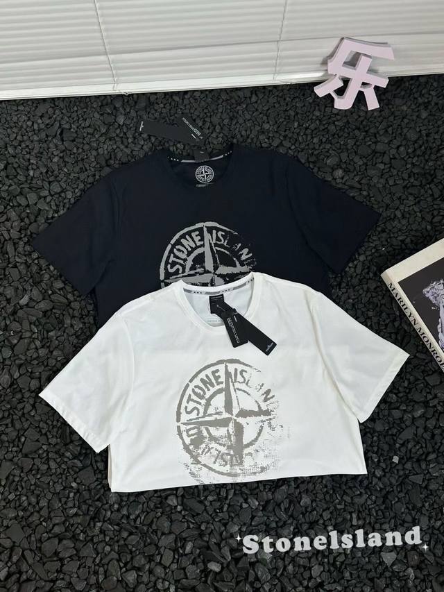 Ice silk quick-drying fabric Stone Island's new summer short-sleeved T-shirt wi