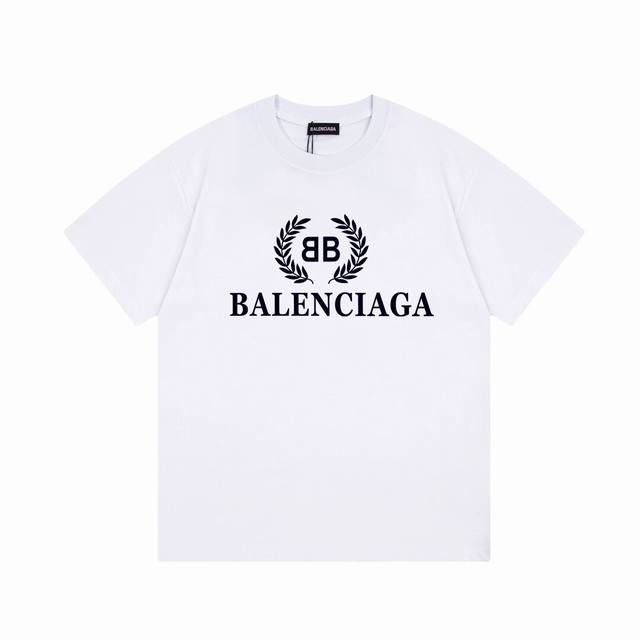Balenciaga Balenciaga classic wheat ear short sleeves, quality upgrade, exquisit