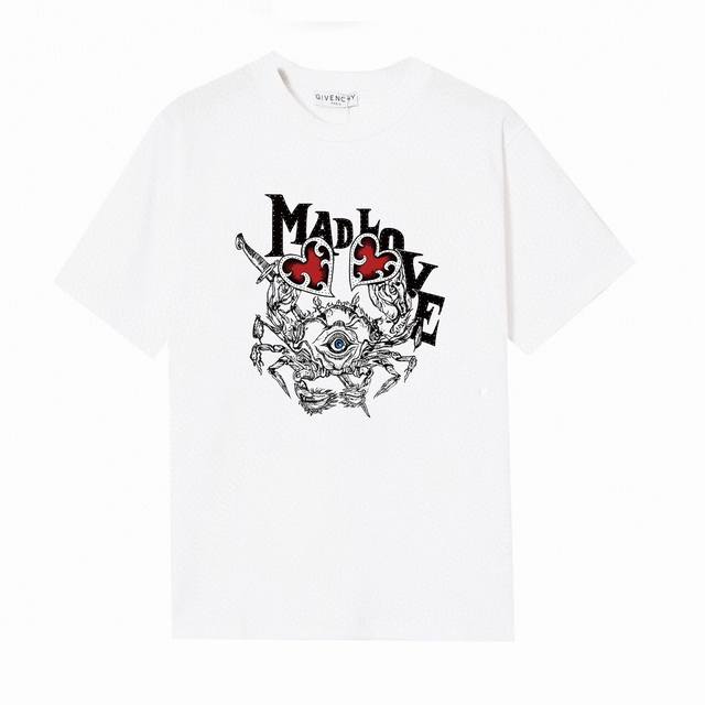 Givenchy Givenchy spider letter short-sleeved T-shirt, simple design looks very