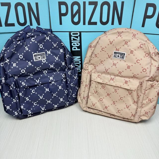 Converse Converse street fashion casual personality full print backpack unisex l