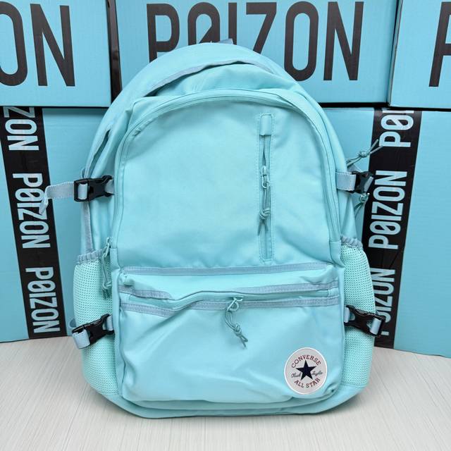 Converse Converse street fashion casual backpack for men and women Large capacit