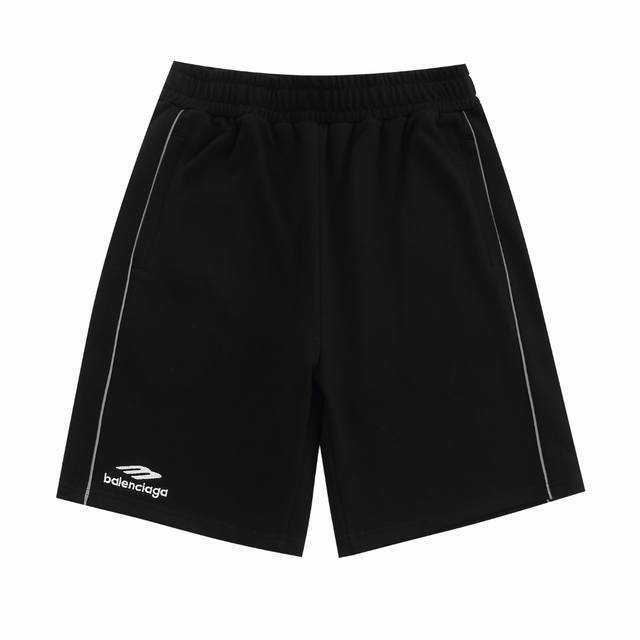 New arrival Top version Balenciaga Ss front embroidered reflective strips casua