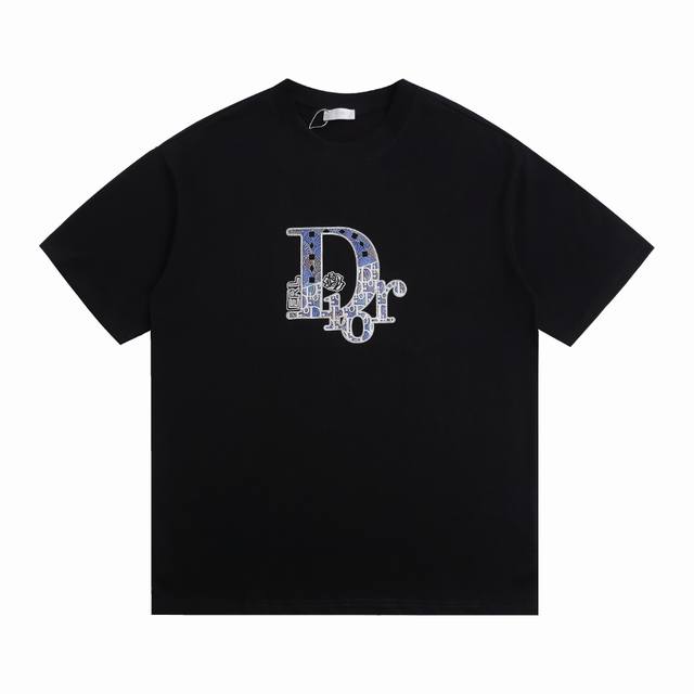 New arrivals in the local market Dior's new style short sleeves with gradient le