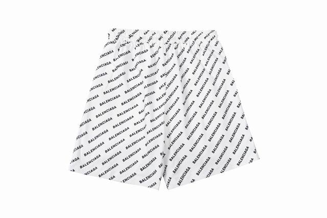 S318# Balenciaga new shorts Balenciaga 22Ss hit, classic series Long full print