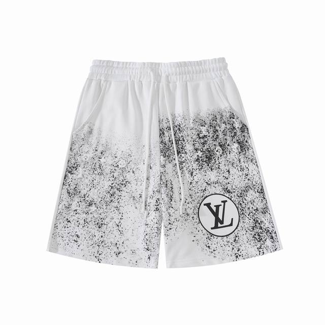 Price P: Style: New Lv trendy terry shorts Material: High version customized pu