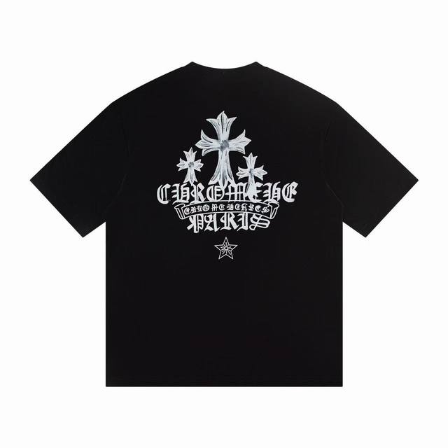 New short sleeve 6689 Style: 2025 new Chrome Hearts short sleeve T-shirt Materi