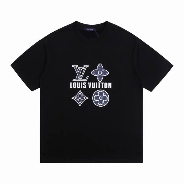 New arrival High version Louis Vuitton three flower letters silicone iron short