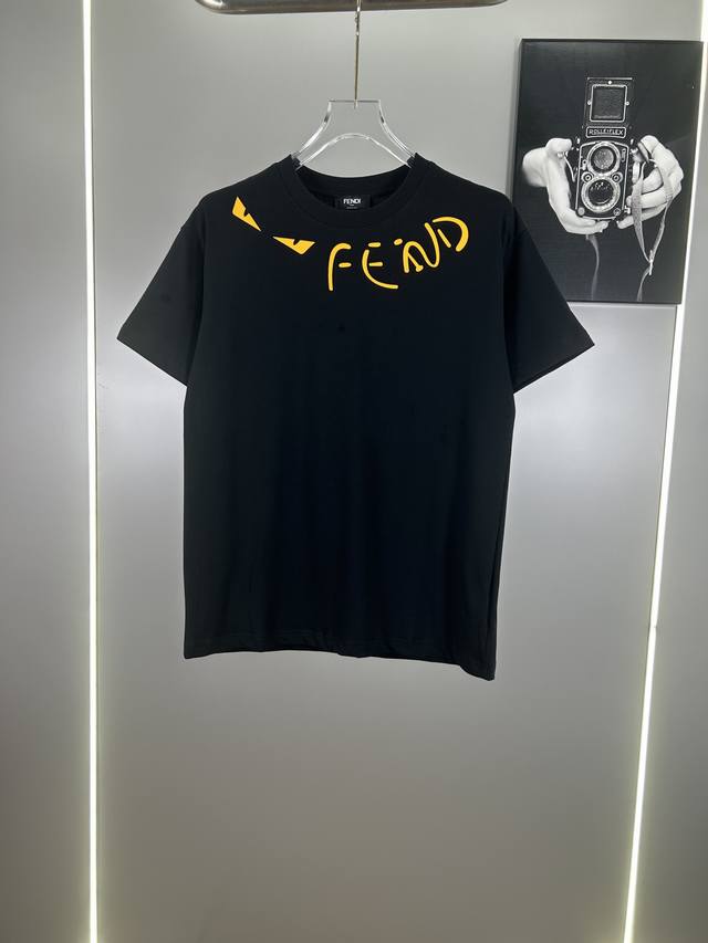 Style number: F035 Fendi 2025 new summer round neck short-sleeved T-shirt! - 26