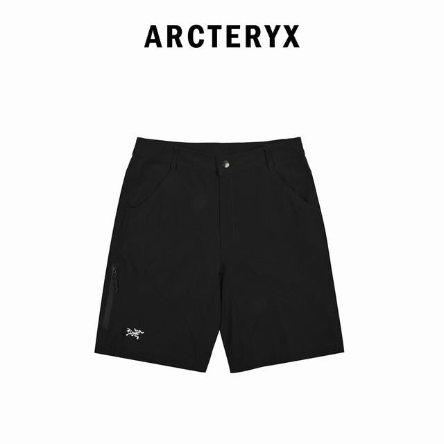 High-end lair embroidery Arcteryx Gamma Lightweight Short 9 solid color logo em