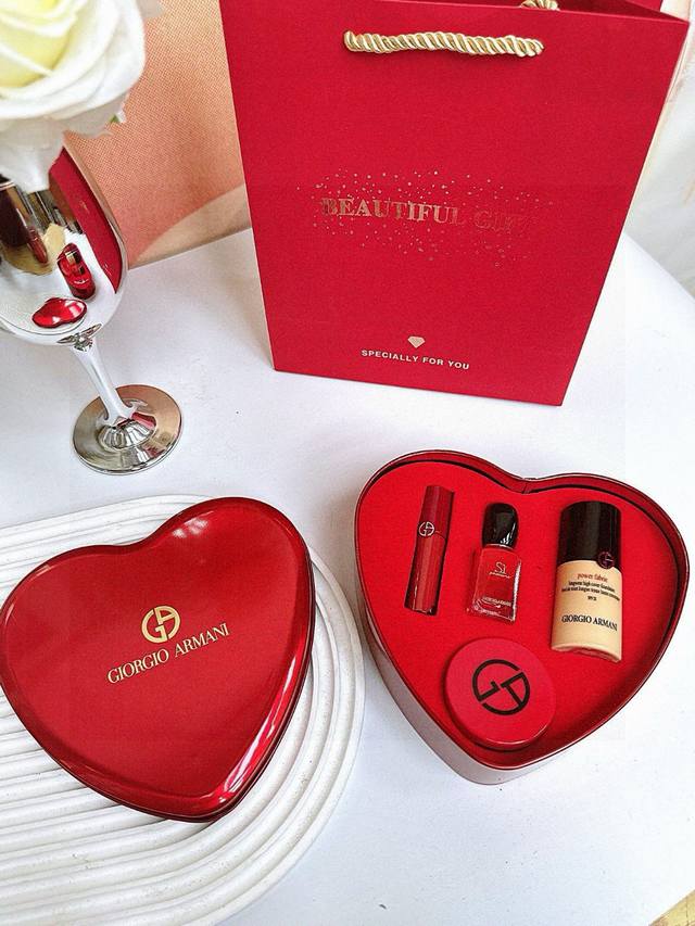 Love Armani Sample Gift Box Valentine's Day and New Year are prosperous and full