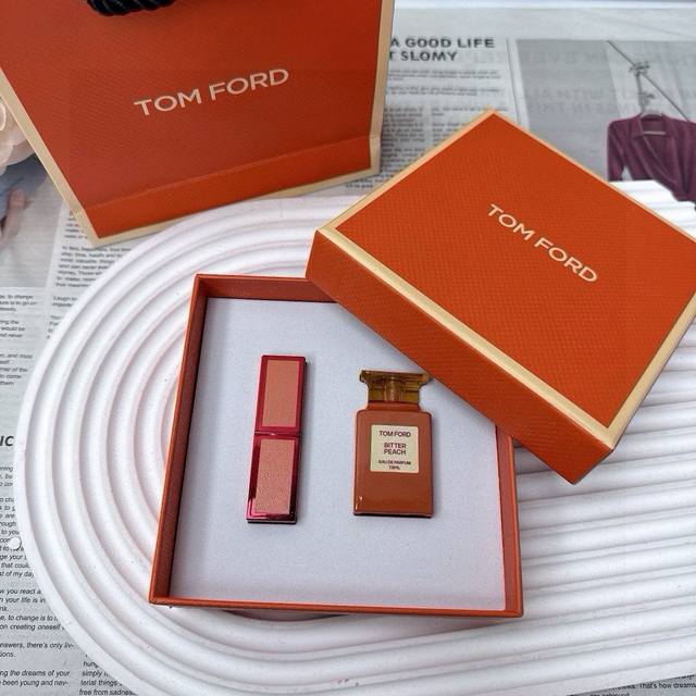 Tf Bitter Peach perfume lipstick two-piece set is indeed a limited edition. I wa