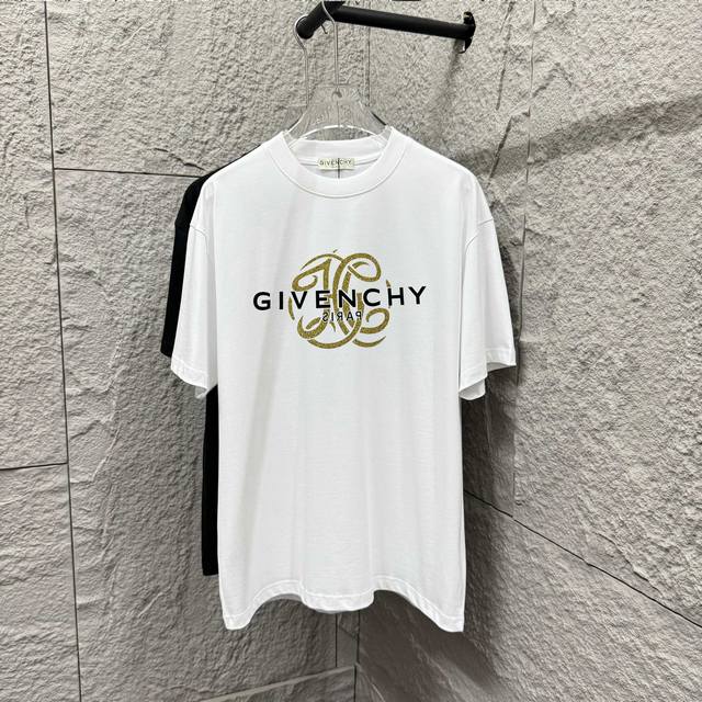 Gvc*Givenchy 2025 spring and summer new classic totem letter gold-sprinkling pro