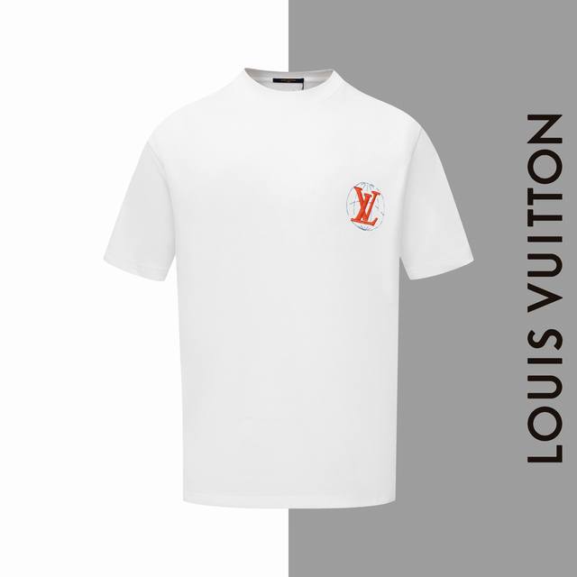 Style#Z223 Lv earth embroidery round neck short sleeves Louisvuitton official we