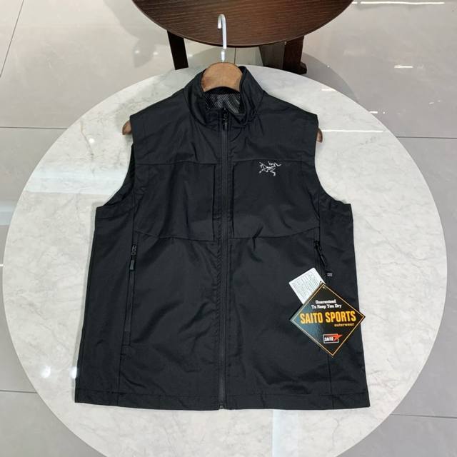 for Arcteryx Small Oxford Outdoor Casual Vest Black beige navy blue khaki army