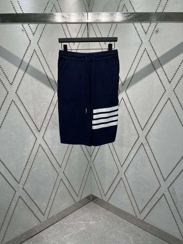Thom Browne 25Ss New Classic Jersey 4-Striped Sports Shorts Navy Size: 1.2.3. DD