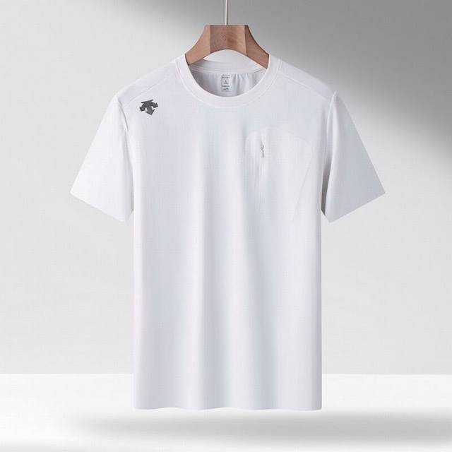 for Descenteblanc Allterrain Light Outdoor Hiking Men's and Women's Short-sleev