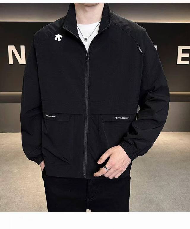 for Descente summer new men's single-layer sun protection jacket Professional f