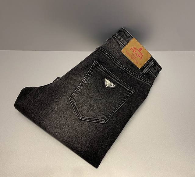 Special price Pr*Da men's shorts black gray washed elastic 29.30.31.32.33.34.36