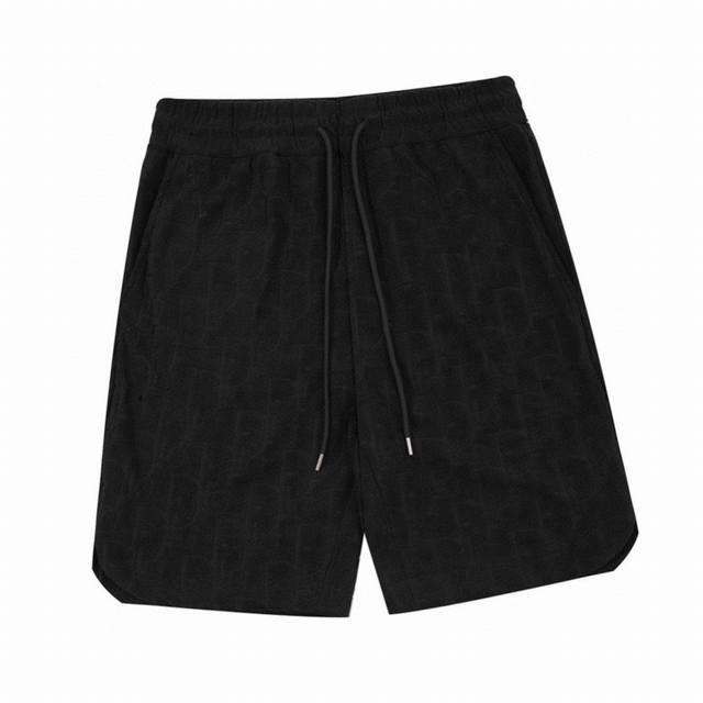 Dior New summer classic full body letter pattern jacquard casual shorts Custom w