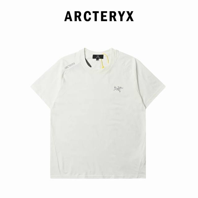 Arcterxy-Arcteryx round neck quick-drying three-dimensional embroidery and lamin