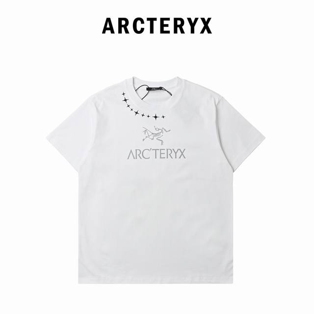 Aycteryx Arc'teryx short-sleeved shirt with bird and letter logo printed on the