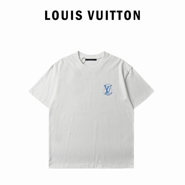Louis Vuitton 25Ss employee-only round-neck short-sleeved DDD. First-time origin