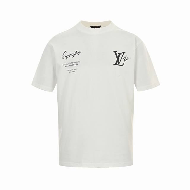 Louis Vuitton 24Ss Pharrell joint employee short sleeves The fabric is made of 2