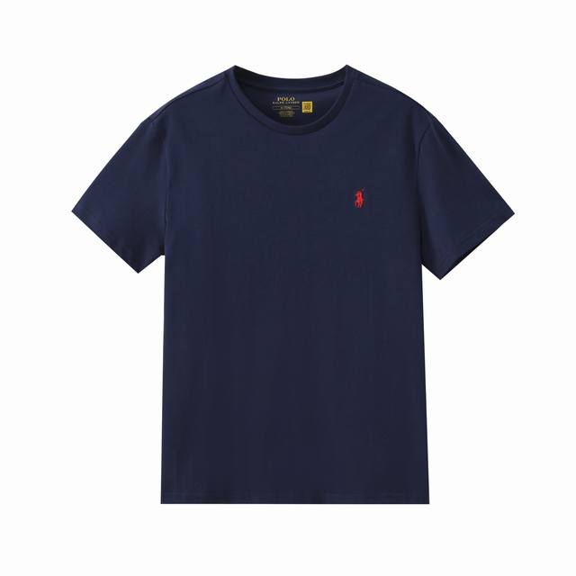 New arrival! Ralph Lauren's new classic pony embroidered round neck T-shirt, uni