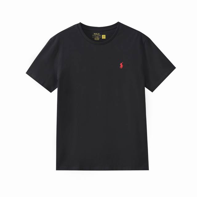 New arrival! Ralph Lauren's new classic pony embroidered round neck T-shirt, 32