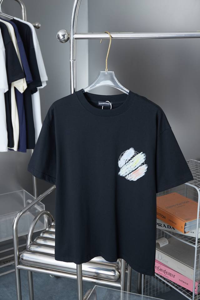 Ch*Ome Hearte 25Ss Early spring new Chrome Hearts hand-painted graffiti hot diam