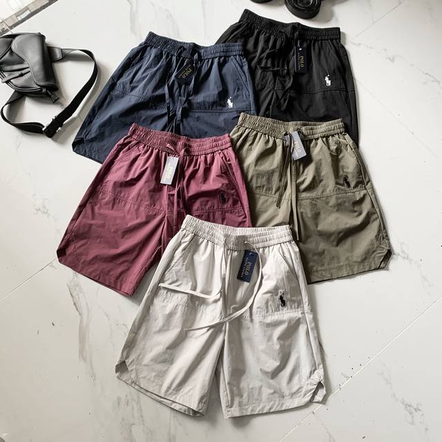 2025 New Rl Ralph Lauren casual embroidered shorts Unique embroidery design, cla
