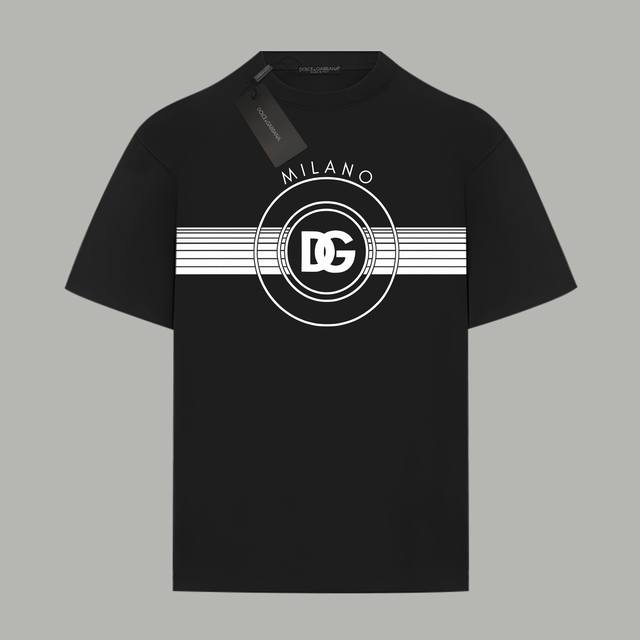 Dolce&Gabbana Official Website Same Style Dg Belt Logo Letter Print Double Gauze