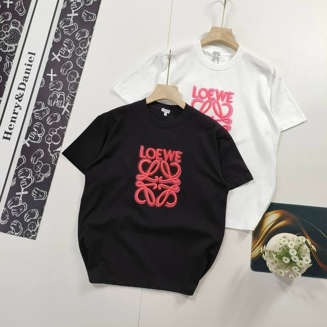 Size Xs-LSelected good products Loewe's new summer product, unisex classic embro