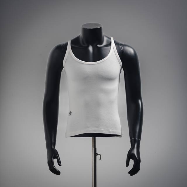 Chrome Hearts Ch new embroidered knitted vest The fabric is consistent with the