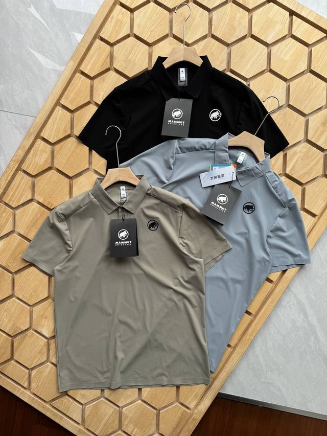 Mammut's high-end laminated ice silk Polo, unlocking a new summer dressing exper