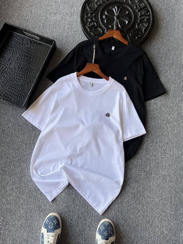 Top 80s mulberry silk! Popular hit! Moncler's new mulberry silk round neck shor
