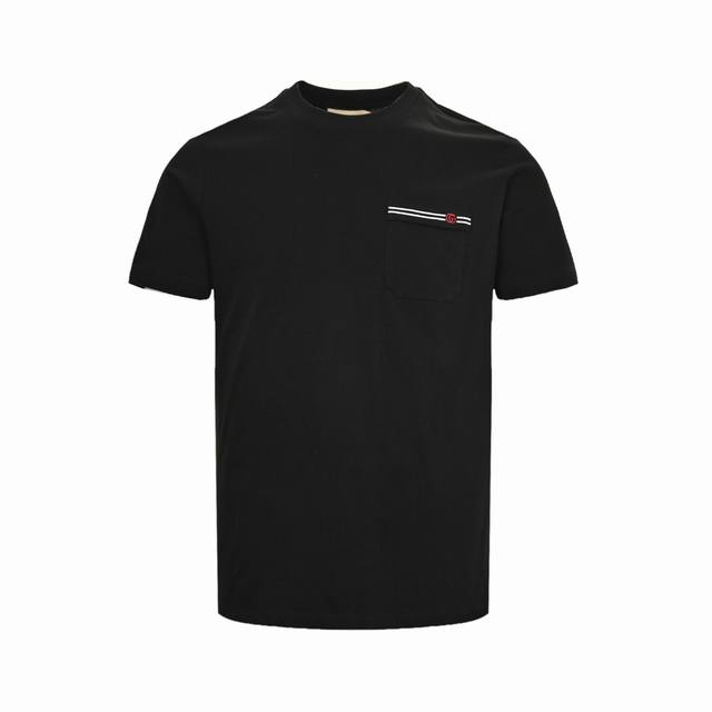 Gucci Gucci 24Ss pocket double G embroidered short sleeves Size:S-Xl DDD