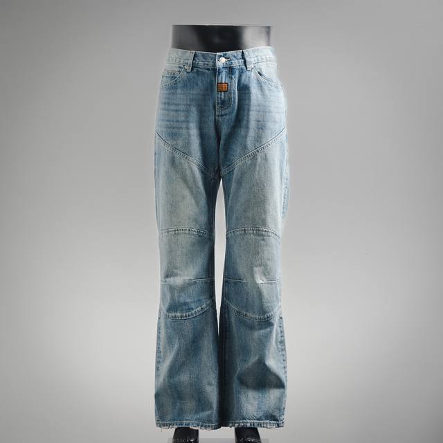 Balenciaga25Fw low-rise jeans from the runway Official website original new summ