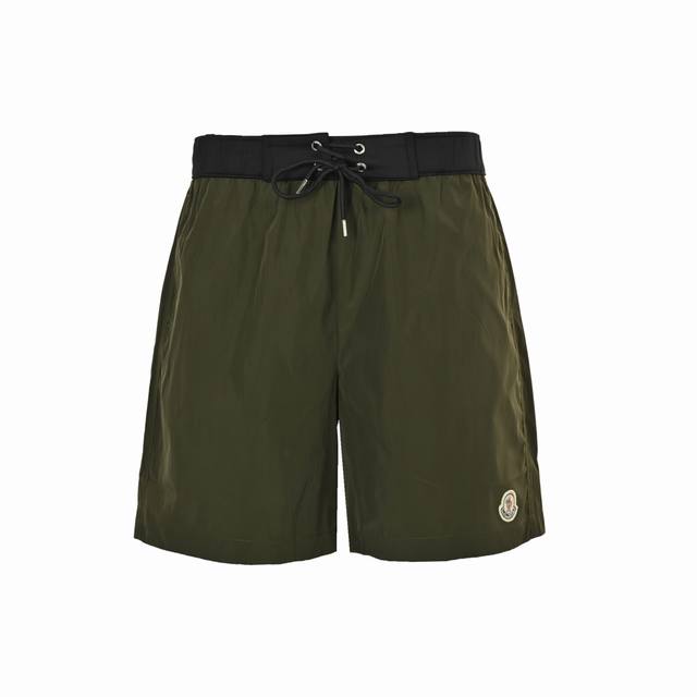 Moncler 25Ss contrast color stitching beach shorts Who knows, folks! The moment