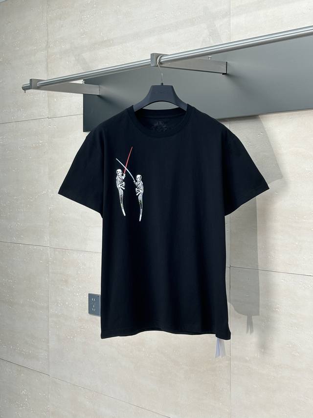 Come Hearts* Chrome Hearts 25Ss Star Wars Limited Short Sleeve T-shirt Fabric is