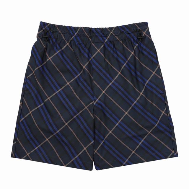 Burberry Burberry classic oblique plaid casual beach shorts Size: Xs-L DDD