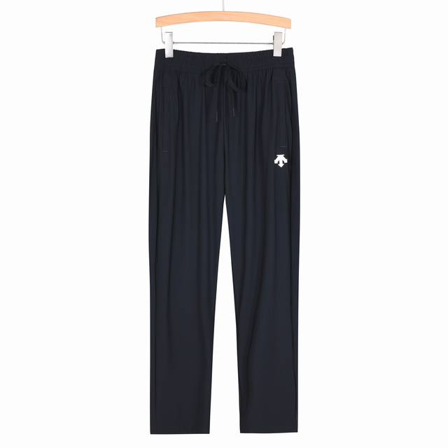 Descente Outdoor Summer Ice Silk Stretch Quick-Drying Straight Trousers! Jinlun