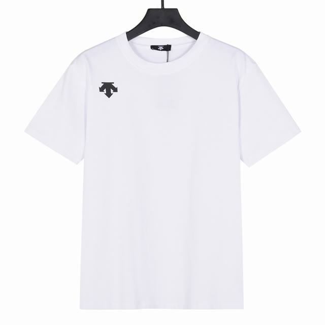 Descente Descente three-dimensional laminated back print short-sleeved T-shirt C
