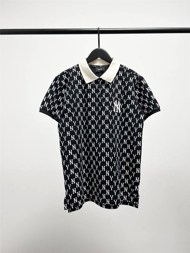 High version, Mlb cabinet new full print Polo shirt! Three complete labels, thr