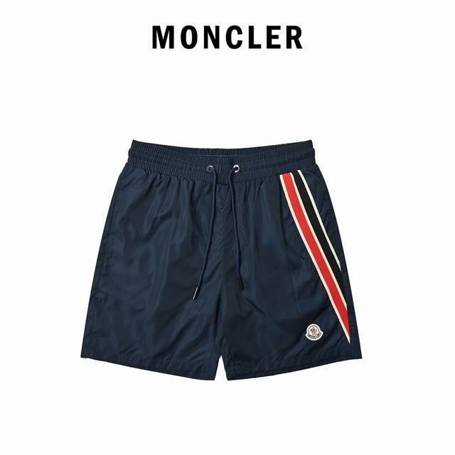 Moncler 25Ss Side Webbing Shorts Made of quick-drying nylon woven fabric, breath