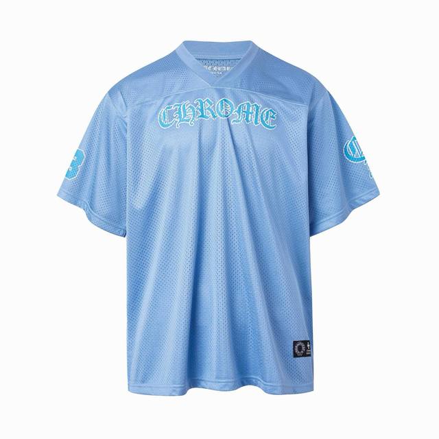Ch Chrome Hearts 25Ss Glitter Ice Hockey Jersey Short Sleeve Spot SML DDD