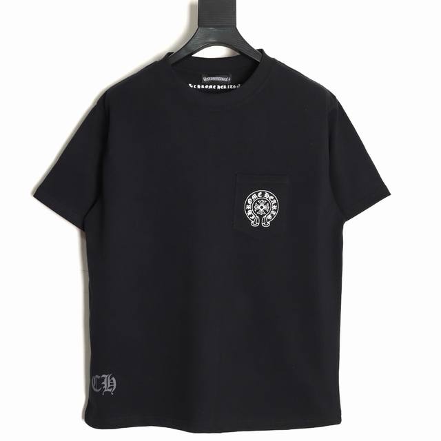 Chrome Hearts Chrome Hearts 25Ss Pocket Horseshoe Short Sleeve T-shirt Custom wo