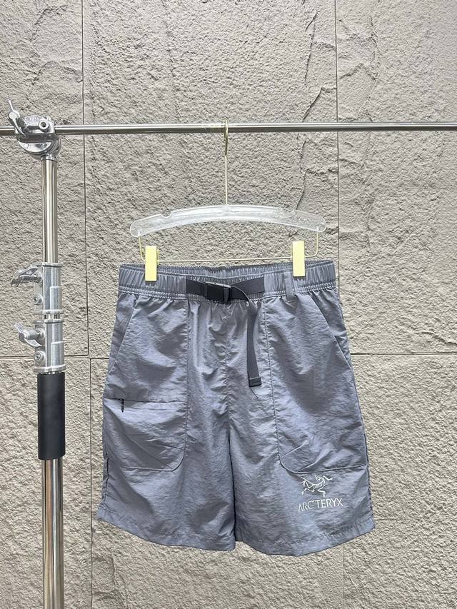 Arc'teryx 2025Ss summer new outdoor sports shorts. Simple letter print Logo desi